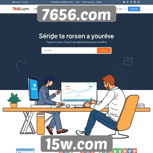 Avaliação da experiência do usuário em 7656.com